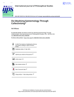 De-Idealising Epistemology Through Collectivising
