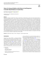 Views of a group of adults on the drivers of and responses to gender-based violence in South Africa