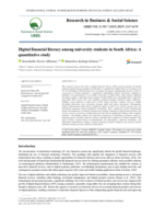 Digital financial literacy among university students in South Africa: A quantitative study