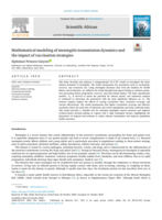 Mathematical modeling of meningitis transmission dynamics and the impact of vaccination strategies
