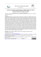 Assessment of surface runoff response to climate change in a Weyib Watershed using the WeSpass-M model