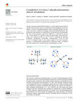 Cyanidotris(1,3,5-tri-aza-7-phosphaadamantane)silver(I) tetra-hydrate