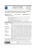 The climate migration nexus in Lupane, Zimbabwe : adapting to change or fleeing a crisis