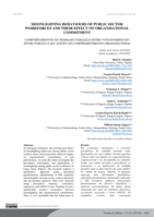 Moonlighting behaviours of public sector workforces and their effect on organisational commitment