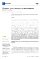 Explainable artificial intelligence for workplace mental health prediction
