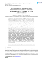 Strategies for deep learning : economic management sciences teachers' views and practices in Johannesburg