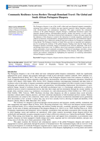 Community resilience across borders through homeland travel : The global and South African Portuguese diaspora