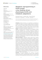 Metabolic reprogramming in PGPR reveals cross-feeding-driven physiological shifts and metabolic adaptations