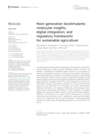 Next-generation biostimulants: molecular insights, digital integration, and regulatory frameworks for sustainable agriculture