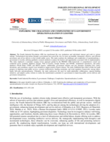 Exploring the challenges and complexities of E-government operationalisation in Lesotho