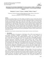 Drivers of economic prosperity in sub-saharan Africa : Empirical considerations of institutions, investment, and macroeconomic policy
