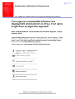 Convergence in sustainable infrastructure development and its drivers in Africa : fresh policy insight from an algorithm approach