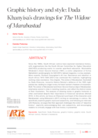 Graphic history and style : Dada Khanyisa's drawings for the widow of Marabastad