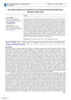 Beyond the mainstream : Unlocking event tourism potential through pigeon racing in South Africa