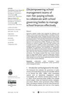 (Dis)empowering school management teams of non-fee-paying schools to collaborate with school governing bodies to manage school finances effectively