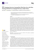 HIV treatment services among men who have sex with men during COVID-19 in Limpopo province, South Africa
