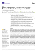 Nuclear factor erythroid 2-related factor 2 (NRF2) as a biomarker for radiation dosimetry and health risk assessment : A review