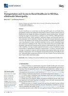 Transportation and access to rural healthcare in Mt Elias, uMshwathi municipality
