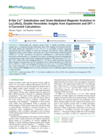 B-Site Cu2 + Substitution and Strain-Mediated Magnetic Evolution in La2CoRuO6 Double Perovskite: Insights from Experiment and DFT plus U-Corrected Calculations