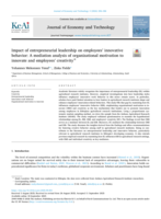 Impact of entrepreneurial leadership on employees’ innovative behavior: A mediation analysis of organizational motivation to innovate and employees’ creativity
