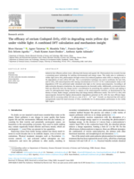 The efficacy of cerium Codoped–ZrO2–rGO in degrading eosin yellow dye under visible light: A combined DFT calculation and mechanism insight
