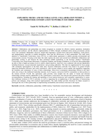 Exploring micro-and sectoral-level collaboration within a transfrontier conservation network in Southern Africa