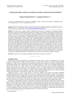 Leveraging rural festivals for sustainable community development