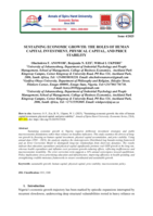 Sustaining economic growth : The roles of human capital investment, physical capital, and price stability