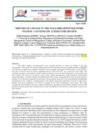 Drivers of change in the male breadwinner work system : A systematic literature review