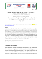 Disciplinary action and its possible selective application in the workplace