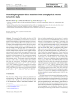Searching for pseudo-dirac neutrinos from astrophysical sources in icecube data