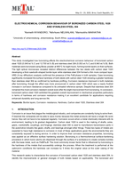Electrochemical corrosion behaviour of boronized carbon steel 1020 and stainless steel 304