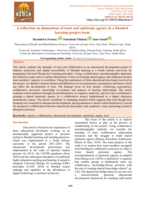 A reflection on dimensions of trust and epistemic agency in a blended learning project team