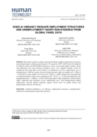 Does AI vibrancy reshape employment structures and unemployment? short-run evidence from global panel data