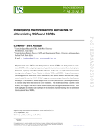 Investigating machine learning approaches for differentiating MGFs and SGRBs