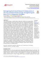 Reimagining North-South research collaborations in the face of global climate change : Strengthening the role of ICTs in adaptation strategies