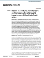 Nature vs. nurture : parental care cushions agricultural drought impacts on child health in South Africa