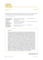 Motivation and STEM PhD identity development : Supervisor perspectives on the changing nature of science disciplines and science acculturation