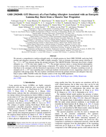 GRB 230204B : GIT discovery of a fast fading afterglow associated with an energetic gamma-ray burst from a massive star progenitor