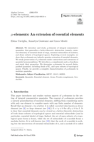 μ-elements : an extension of essential elements