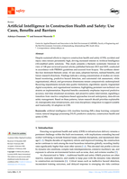 Artificial intelligence in construction health and safety : use cases, benefits and barriers