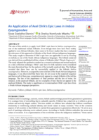 An application of Axel Olrik’s epic laws in Imbiza Eyayingavulwa