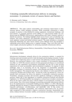 Unlocking sustainable infrastructure delivery in emerging economies : a systematic review of success factors and barriers