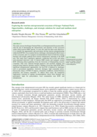 Exploring the tourism entrepreneurial ecosystem of Kruger National Park: Opportunities, challenges, and strategic solutions for small and medium-sized enterprises