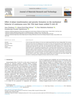 Effect of phase transformation and porosity formation on the mechanical behavior of continuous wave Nd: YAG laser beam welded Ti–6Al–4V