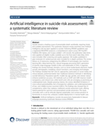 Artificial intelligence in suicide risk assessment : a systematic literature review