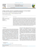 Leading secondary school for sustainable development in the post-digital era :  The role of continuous professional development