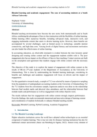 Blended learning and academic engagement of accounting students in SA iCAB 2025 Blended learning and academic engagement : The case of accounting students at a South African university