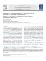 A proposition to interrogate the spectacle of indigenous peoples in biodiversity loss and climate change governance