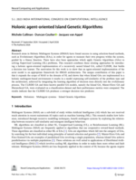 Holonic agent-oriented Island genetic algorithms